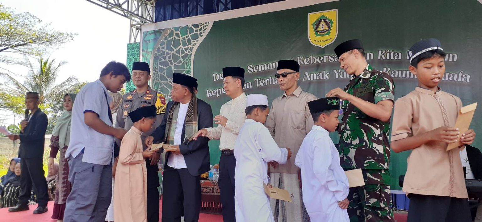 Santunan Anak Yatim dan Dhuafa Desa Kemang
