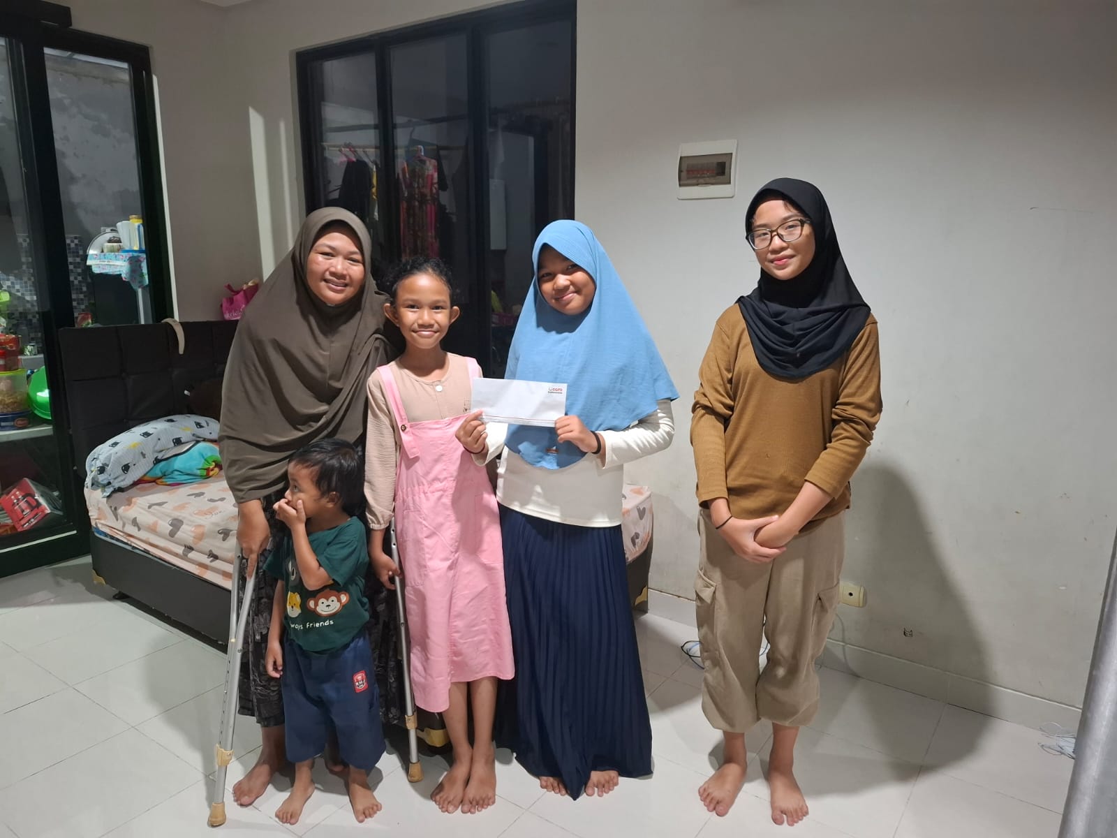 Penyaluran Santunan Anak Yatim
